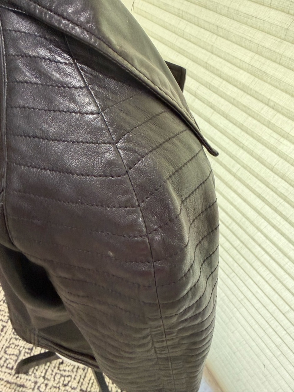 BB Dakota Black Quilted Moto Jacket - Women's - Picture 5 of 6